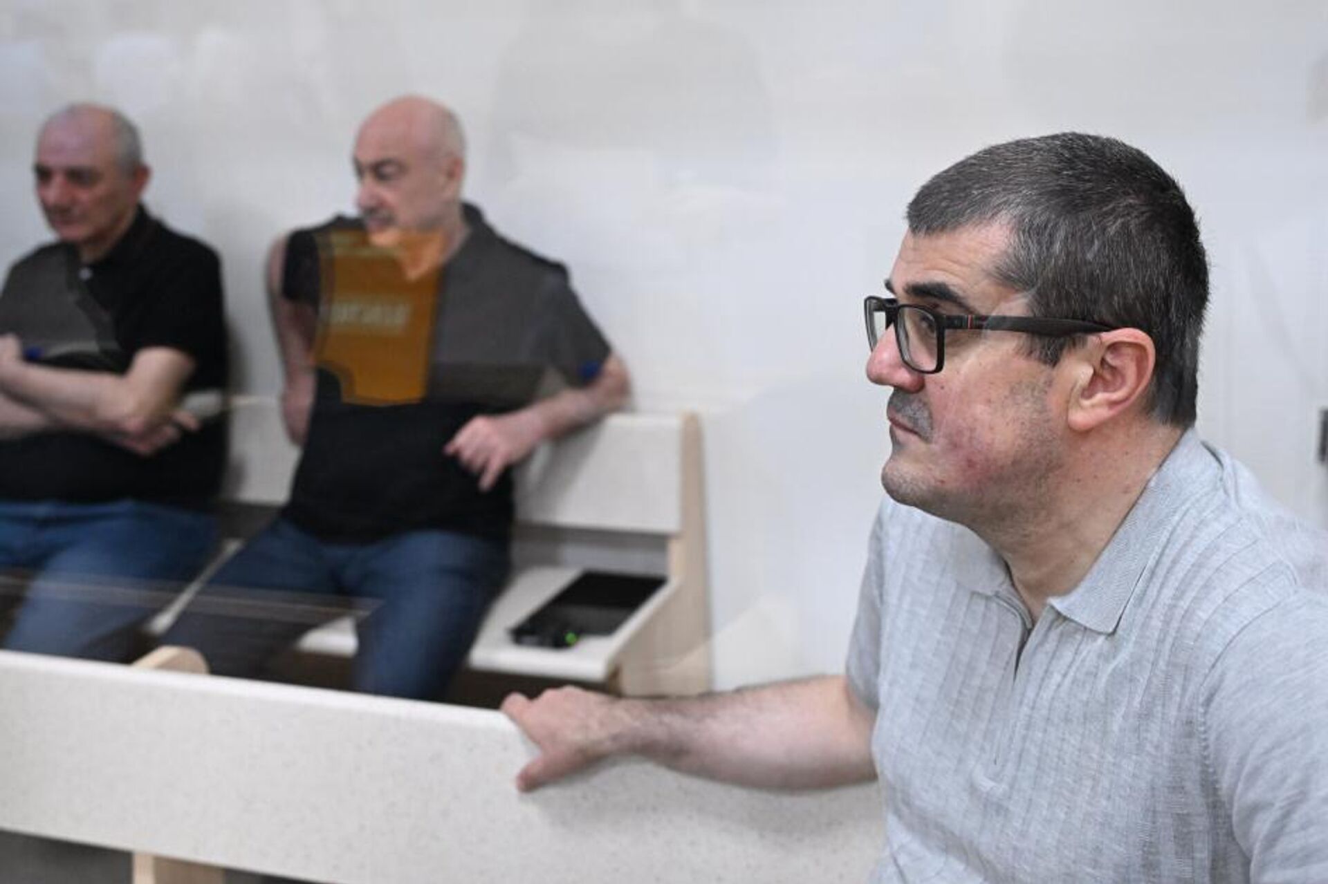 Судебное заседание над армянским военно-политическим руководством Нагорного Карабаха (1 августа 2025). Баку - Sputnik Արմենիա, 1920, 01.08.2025