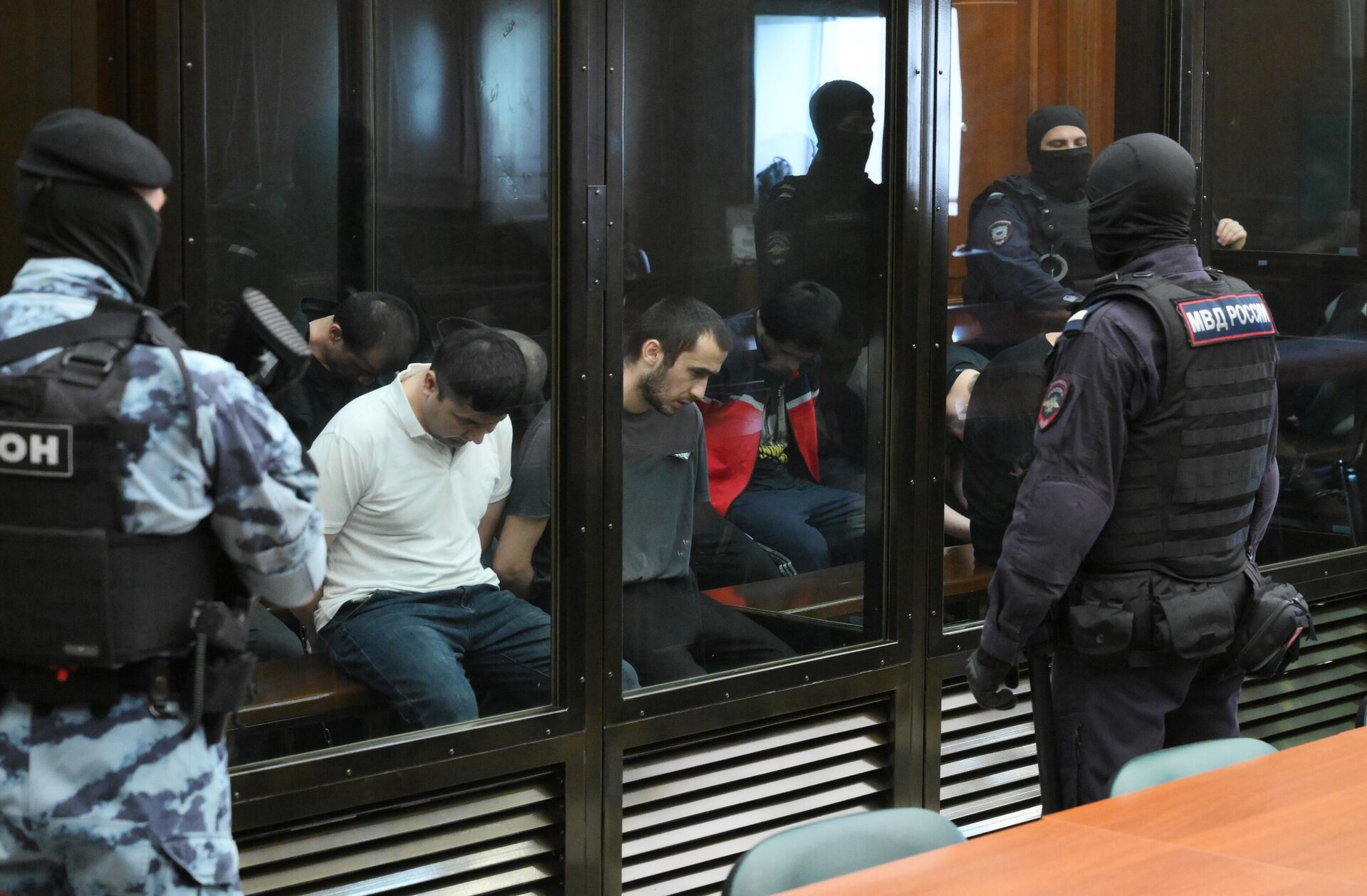 Заседание суда по делу о теракте в концертном зале Крокус Сити Холл  - Sputnik Արմենիա, 1920, 04.08.2025