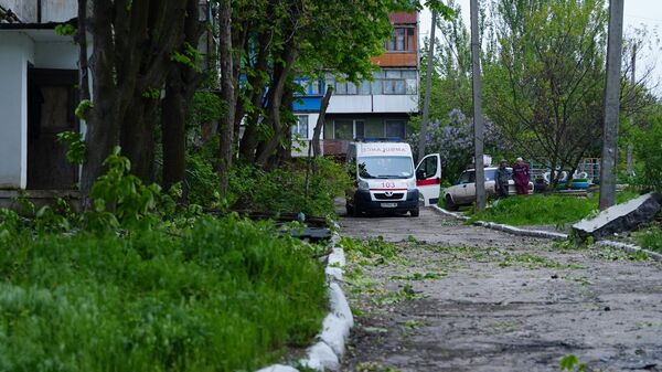 Машина скорой медицинской помощи в ЛНР - Sputnik Армения