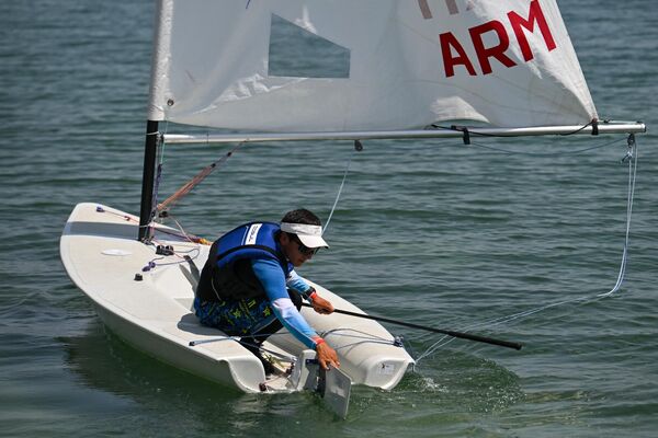 Международный мемориальный турнир по парусному спорту имени адмирала Исакова на озере Севан - Sputnik Армения