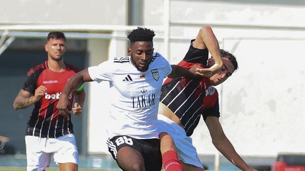 Футбольный матч третьего квалификационного раунда Лиги Европы между ФК Линкольн и ФК Ноа (7 августа 2025). Гибралтар - Sputnik Армения