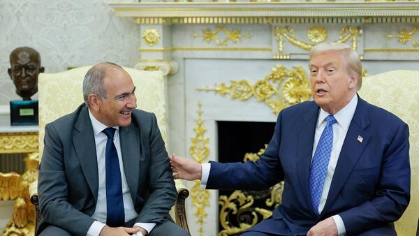 Նիկոլ Փաշինյանն ու Դոնալդ Թրամփը - Sputnik Արմենիա