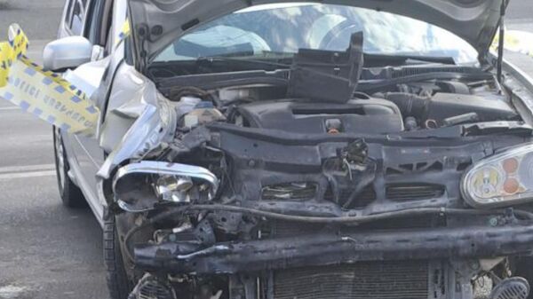 ДТП с пострадавшими на улице Себастия (11 августа 2025). Еревaн - Sputnik Армения