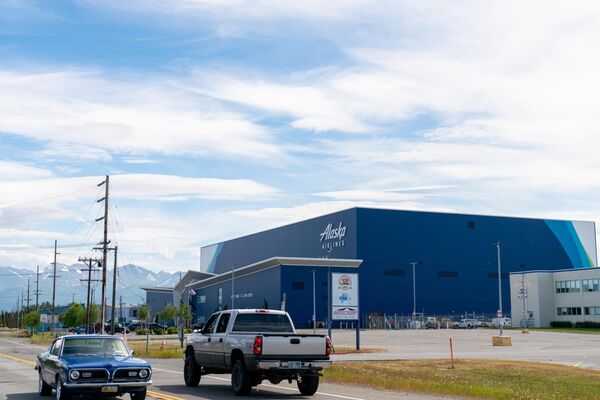 «Ալյասկայի ավիաուղիների» շենքը Անքորիջի «Թեդ Սթիվենսի» միջազգային օդանավակայանում  - Sputnik Արմենիա