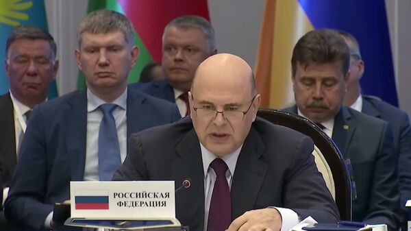 В мае этого года вступило в силу соглашение о Зоне свободной торговли между ЕАЭС и Ираном - Мишустин - Sputnik Армения