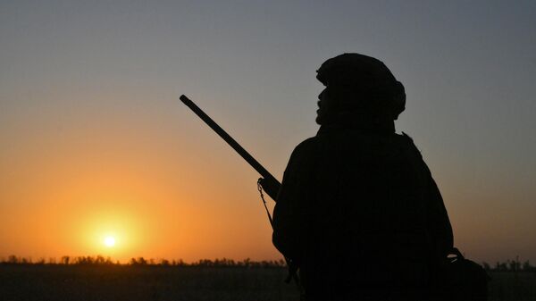 Боевая работа расчета РСЗО 9К55 Град-1 группировки войск Центр на Красноармейском направлении СВО в ДНР - Sputnik Армения