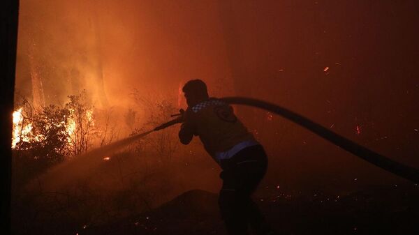 Հրդեհ Քեսաբում - Sputnik Արմենիա