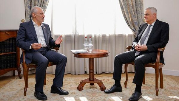 Մհեր Գրիգորյանն ընդունել է ԻԻՀ փոխնախագահ Սեյեդ Համիդ Փուրմոհամմադին - Sputnik Արմենիա