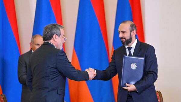 Հայաստանի և Իրանի արտգործնախարարները - Sputnik Արմենիա