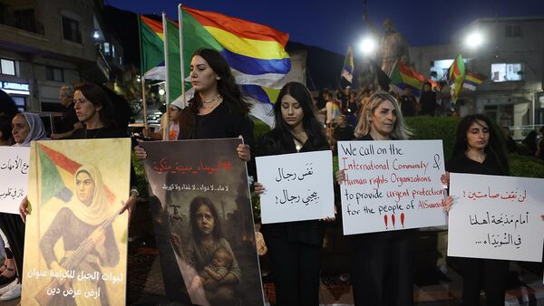 Դրուզների բողոքի ակցիան Սիրիայում - Sputnik Արմենիա