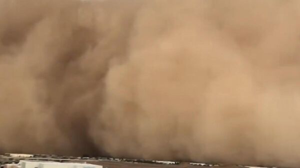 Песчаная буря накрыла город Финикс в Аризоне - Sputnik Արմենիա