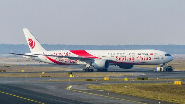 Самолет Boeing 777-39L(ER) авиакомпании Air China - Sputnik Армения