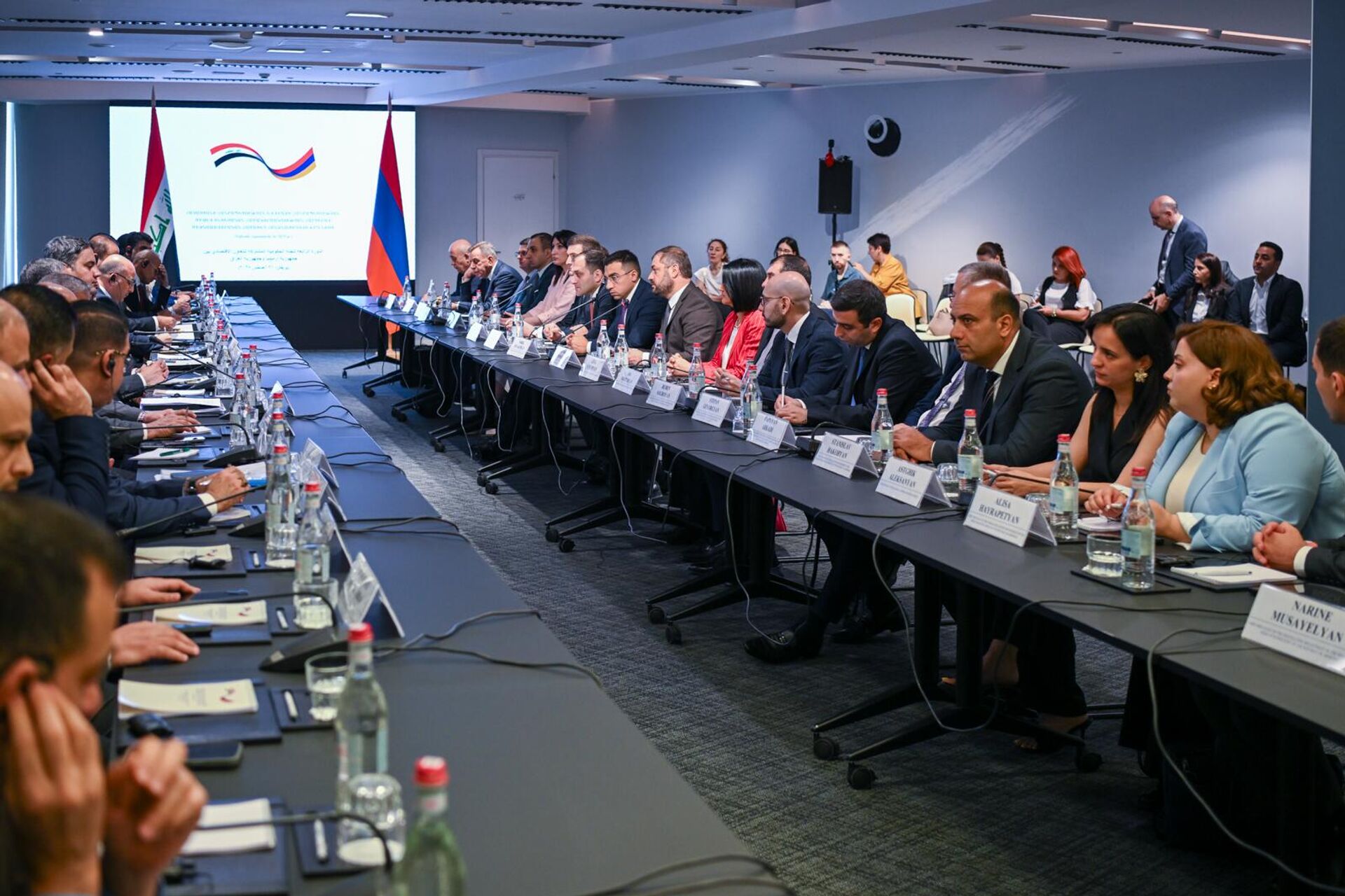 4-е заседание межправительственной совместной комиссии по экономическому сотрудничеству между Арменией и Ираком (26 августа 2025). Еревaн - Sputnik Արմենիա, 1920, 26.08.2025