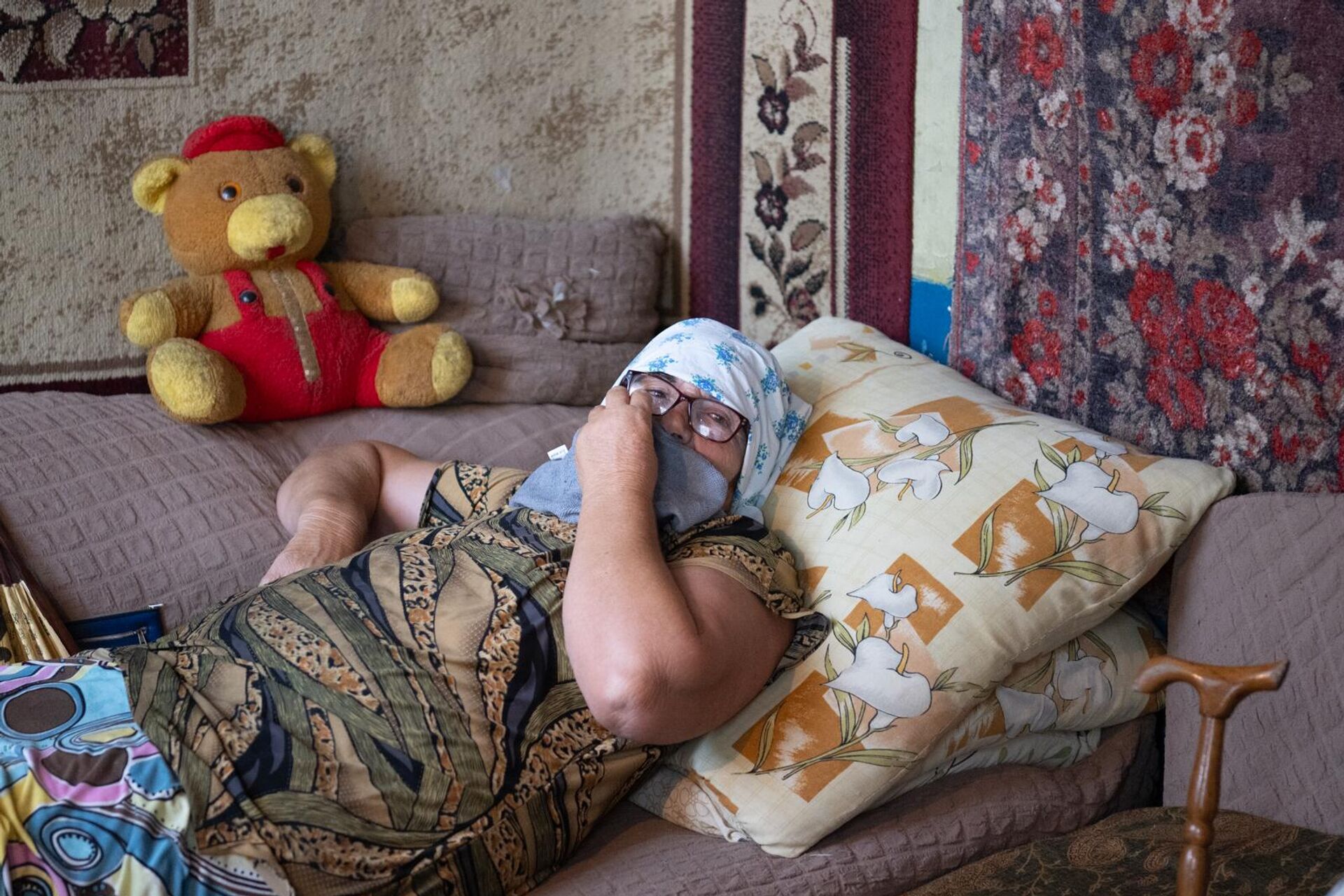 Жительница аварийного дома в Нор Харберде Назик Саркисян Жительница аварийного дома в Нор Харберде Назик Саркисян - Sputnik Արմենիա, 1920, 26.08.2025