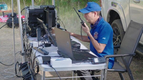 Ռուս-հայկական մարդասիրական արձագանքման կենտրոնի գորրծնական պարապմունքները Սևանում - Sputnik Արմենիա