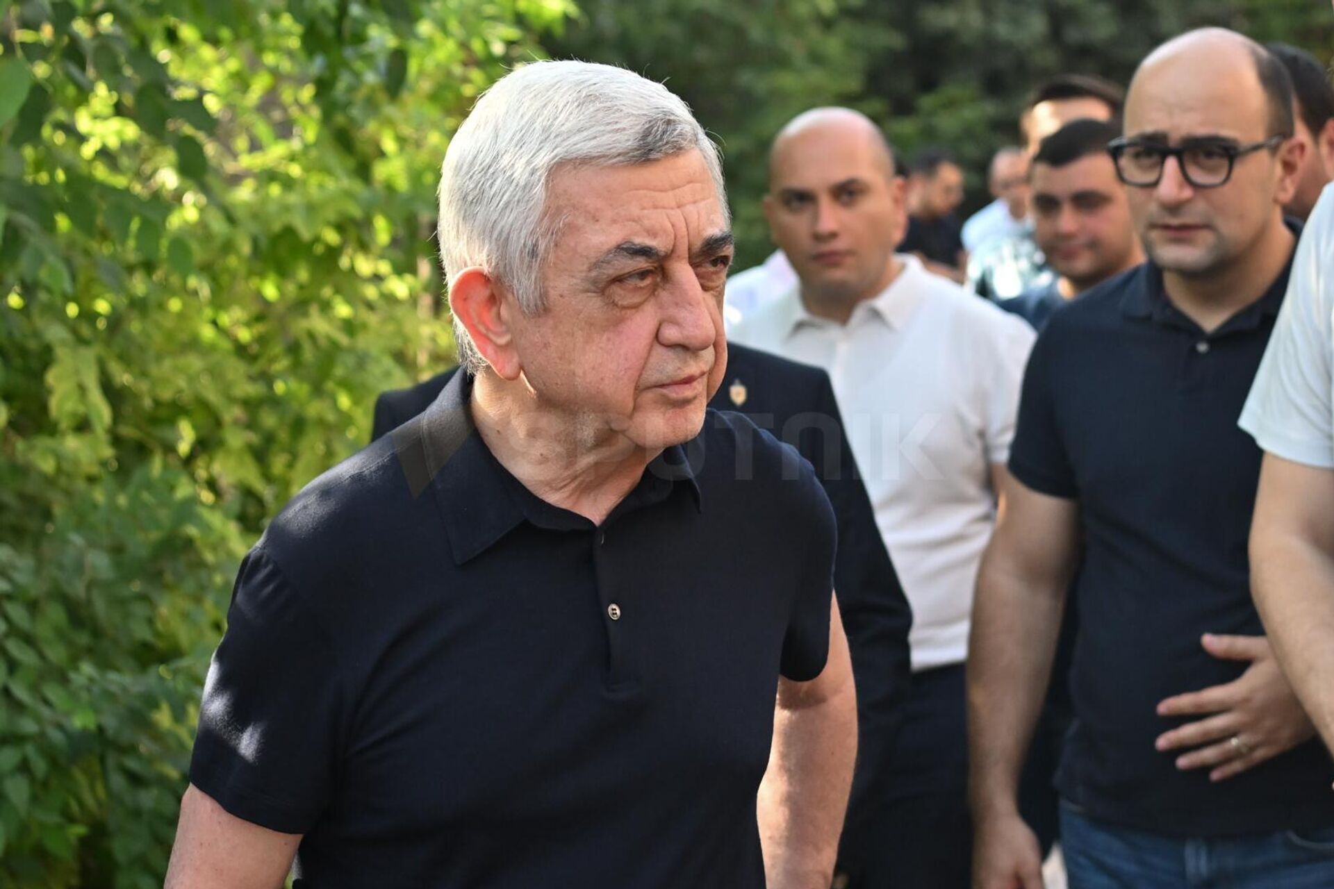 Серж Саргсян в перерыве судебного заседания (26 августа 2025). Еревaн - Sputnik Армения, 1920, 26.08.2025