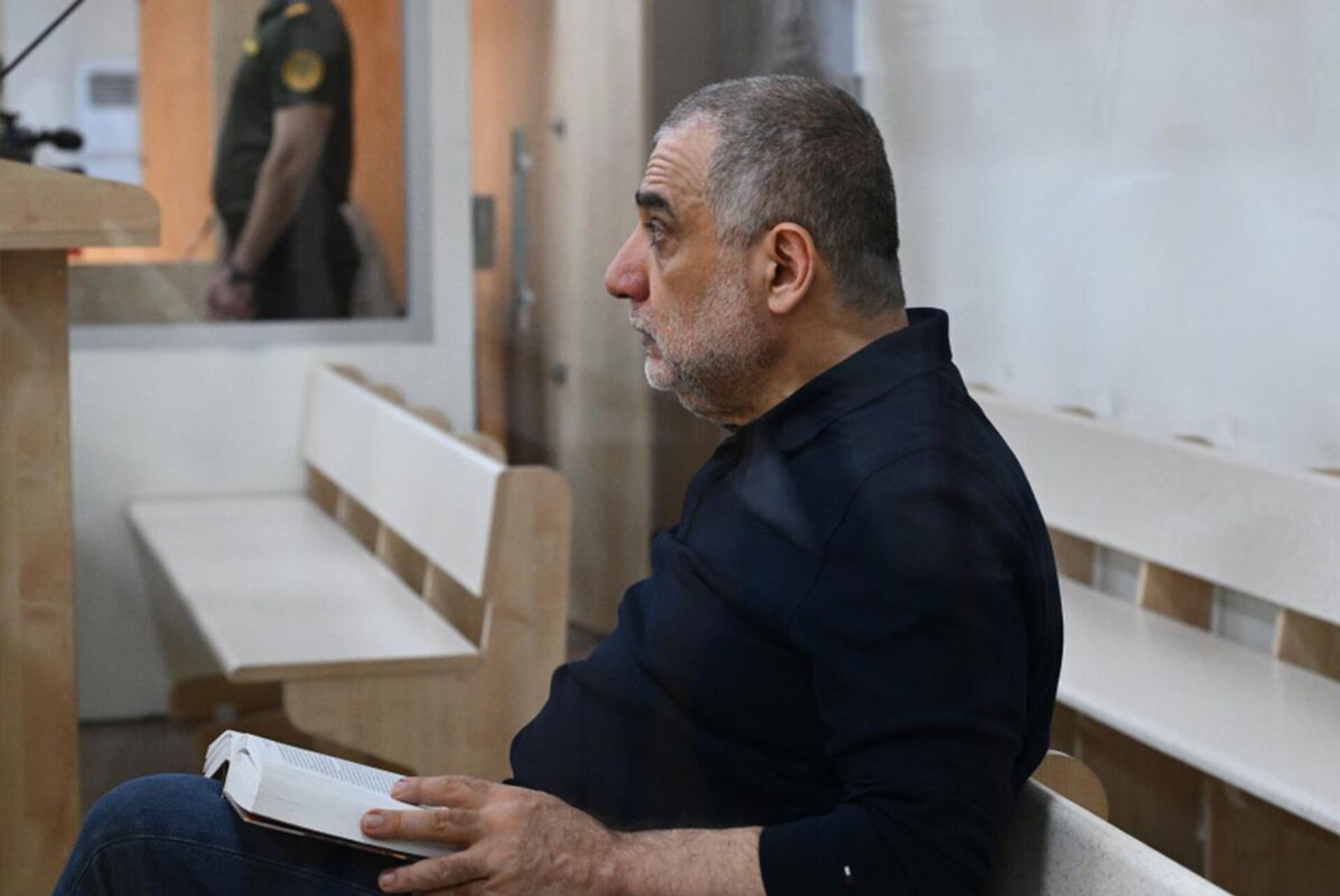 Рубен Варданян во время суда (26 августа 2025). Баку - Sputnik Արմենիա, 1920, 26.08.2025