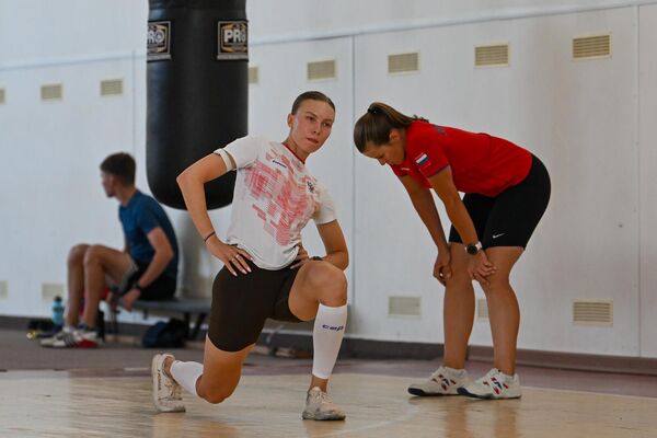 Ռուսաստանի չմշկասահքի հավաքականը մարզաբազայում - Sputnik Արմենիա