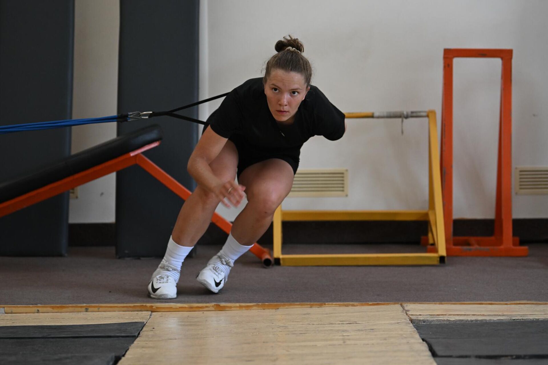 Чемпионка России по конькобежному спорту на Дистанции 3000м, 5000м, классическое многоборье Ксения Коржова готовится в Цахкадзоре к олимпийским соревнованиям - Sputnik Արմենիա, 1920, 28.08.2025