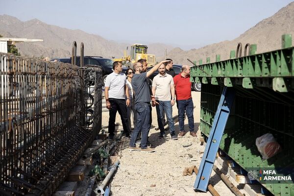 Այցելություն Սյունիքում նոր կառուցվող մի քանի ենթակառուցվածքներ - Sputnik Արմենիա