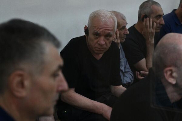 Судебное заседание над армянским военно-политическим руководством Нагорного Карабаха (25 августа 2025). Баку - Sputnik Армения