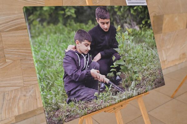 Անհետ կորած Արթուր Զաքարյանի կինը&#x60; Մելինե Հարությունյանը, գրում է.«Տղաներս շատ չեն խոսում հոր մասին, բայց նրանց աչքերից, շարժումներից ու լռությունից զգում եմ, թե ինչ են ապրում ներսում: Լռությունը հաճախ ավելի շատ է ասում, քան խոսքերը: Կան օրեր, երբ փոքր տղաս&#x60; Ալենը, առանձնանում է շենքի հետնամասում և բարձր ձայնով լաց լինում։ Մեծ տղաս&#x60; Էրիկը, հոր անհետանալու նախորդ գիշերը չափազանց անհանգիստ էր, արթնացավ սարսափած, ամբողջ մարմինը դողում էր, ասաց. «Մամ, վատ երազ եմ տեսել»: Ես չգիտեի&#x60; ինչպես հանգստացնեմ նրան, որովհետև ինքս էլ վատ կանխազգացում ունեի: Տղաներիս համար այս բահը հոր մասին հիշեցնող կարևոր իրերից մեկն է, որը միշտ նրանց հետ է: Սկզբում թաքցնում էի բահը, որպեսզի երեխաները չվնասեն այն, քանի որ ինձ համար էլ թանկ հուշ էր ամուսնուցս, սակայն հասկացա, որ որտեղ էլ թաքցնեմ, երեխաները, միևնույնն է, կգտնեն այն»։ - Sputnik Արմենիա