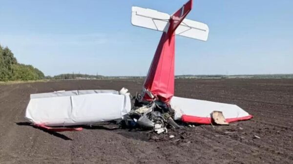 Последствия жесткой посадки легкомоторного самолета (30 августа 2025). Тамбовская область - Sputnik Армения