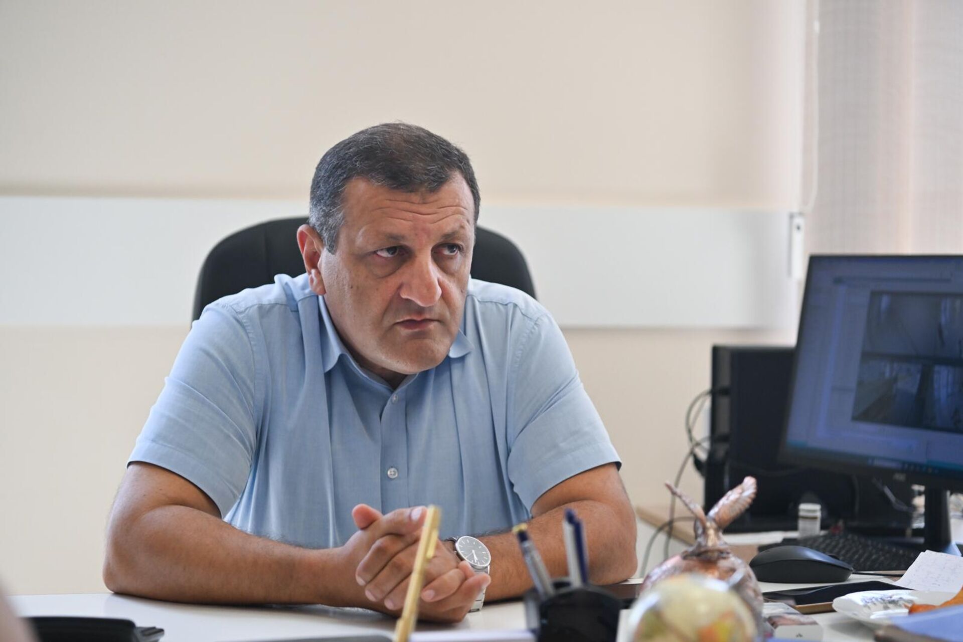 Директор Ехегнадзорского медцентра Хорен Назарян - Sputnik Армения, 1920, 31.08.2025