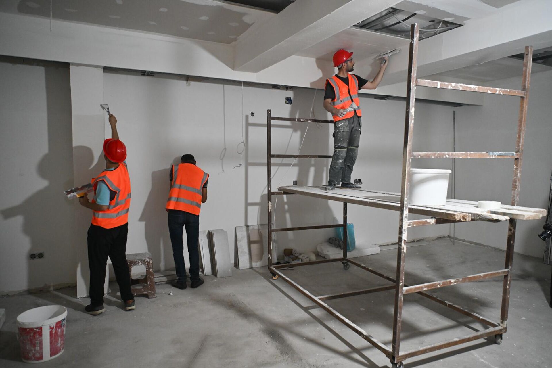 Строительство реанимации в Ехегнадзорском медцентре - Sputnik Армения, 1920, 31.08.2025