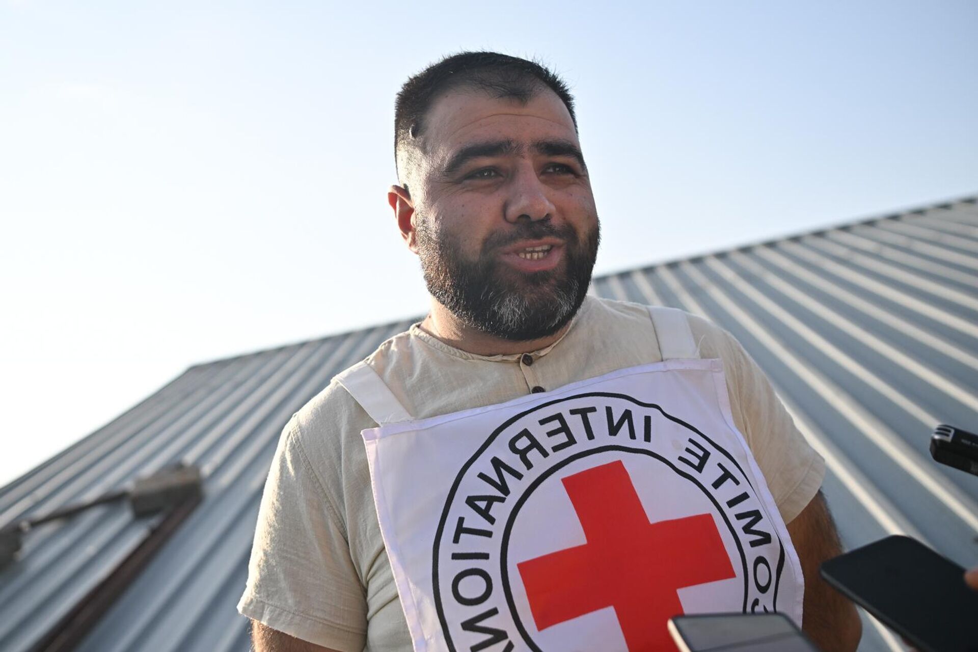 Представиль горисского офиса МККК Арутюн Арутюнян - Sputnik Армения, 1920, 31.08.2025