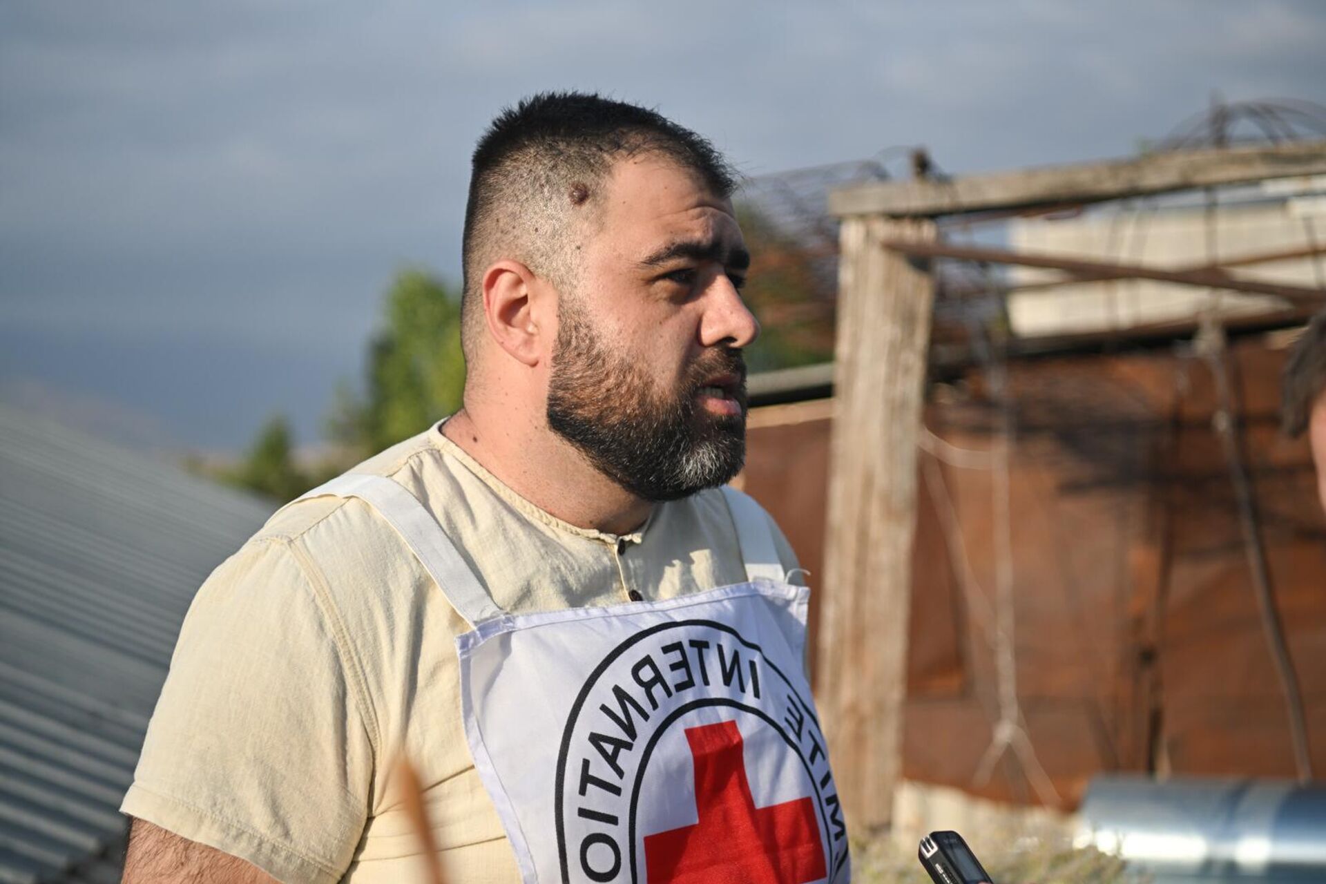 Представиль горисского офиса МККК Арутюн Арутюнян - Sputnik Արմենիա, 1920, 31.08.2025