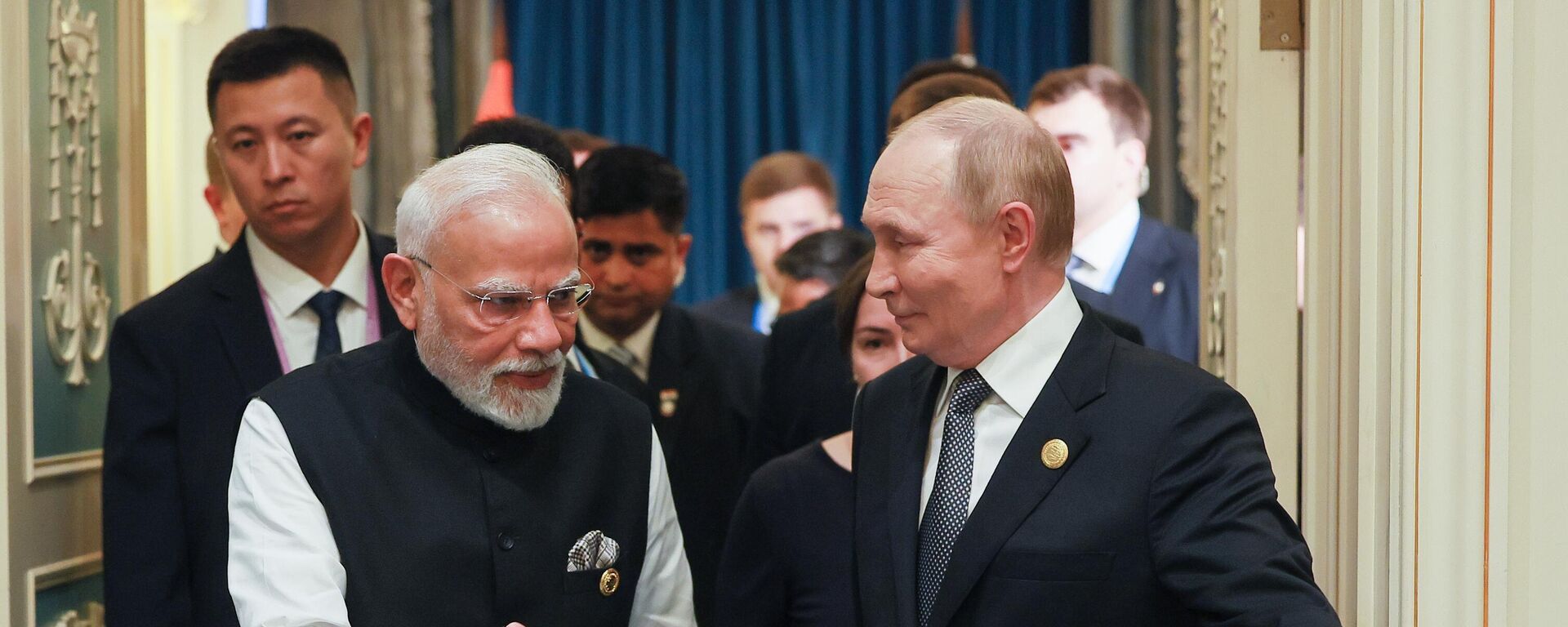 Նարենդրա Մոդին և Վլադիմիր Պուտինը - Sputnik Արմենիա, 1920, 01.09.2025