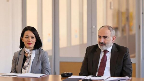 Նիկոլ Փաշինյանն ու Ժաննա Անդրեասյանը. արխիվային լուսանկար - Sputnik Արմենիա