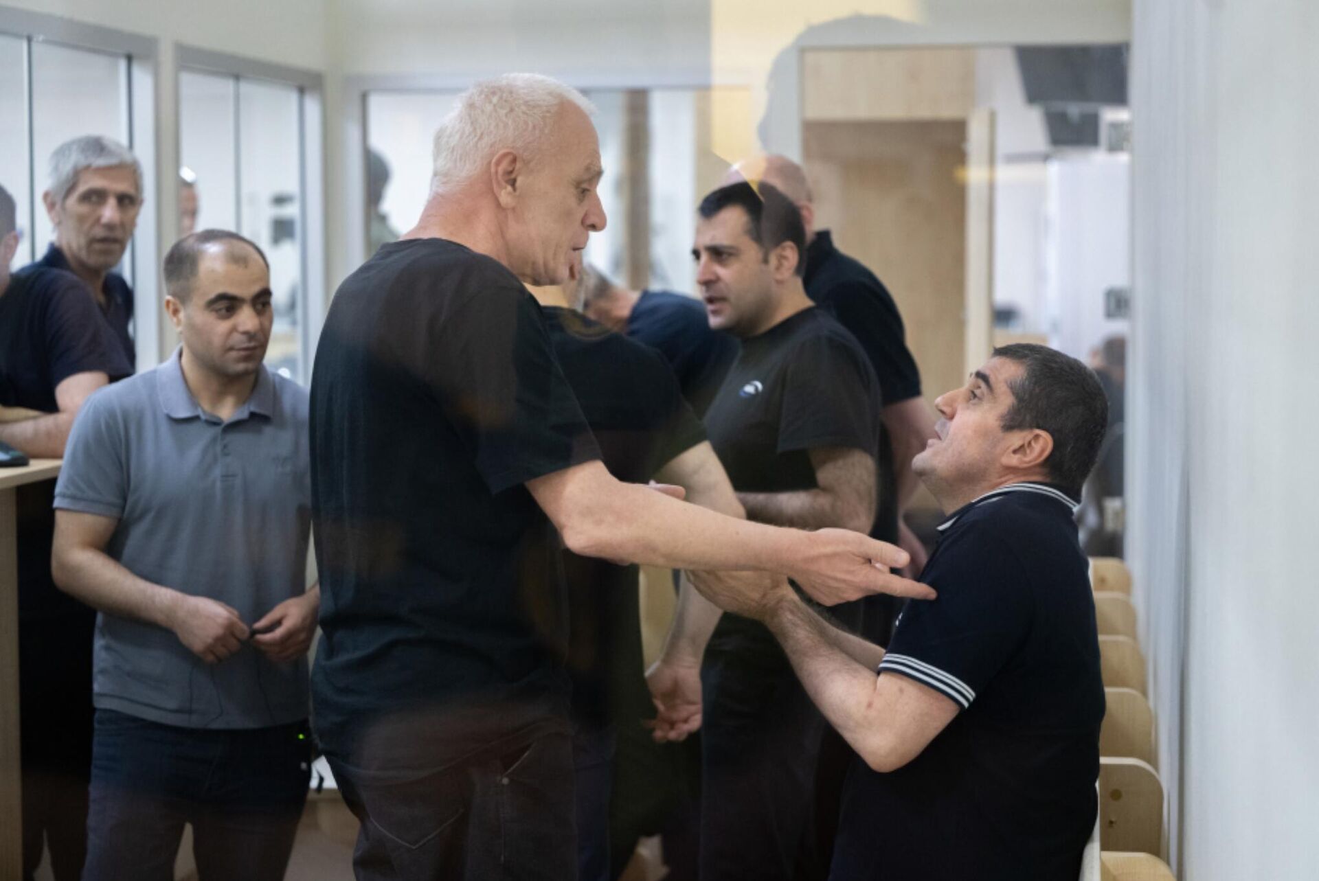 Судебное заседание над армянским военно-политическим руководством Нагорного Карабаха (1 сентября 2025). Баку - Sputnik Армения, 1920, 01.09.2025