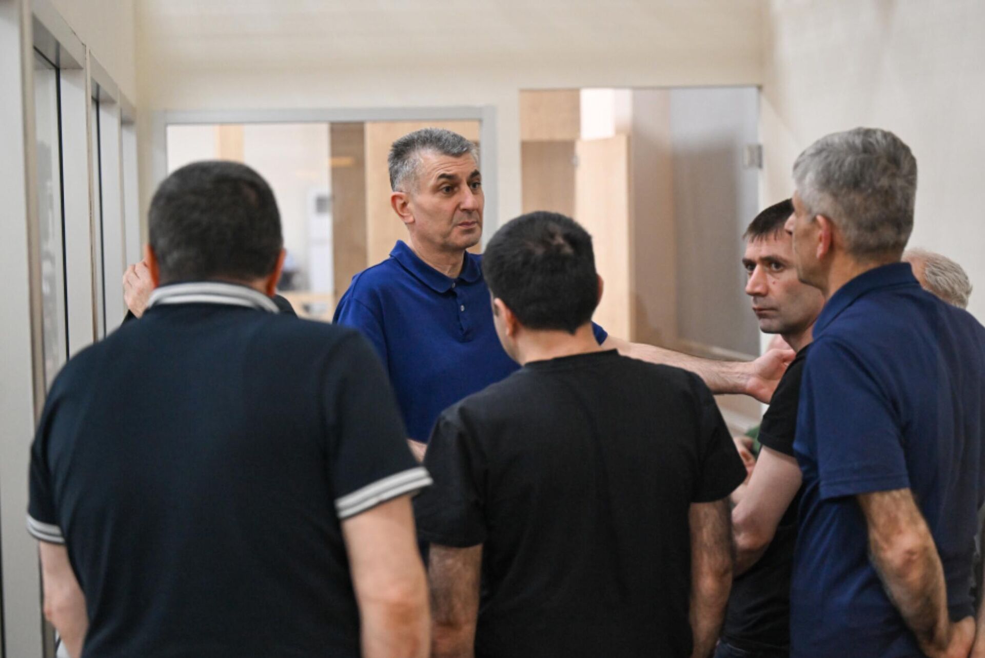 Судебное заседание над армянским военно-политическим руководством Нагорного Карабаха (1 сентября 2025). Баку - Sputnik Армения, 1920, 01.09.2025