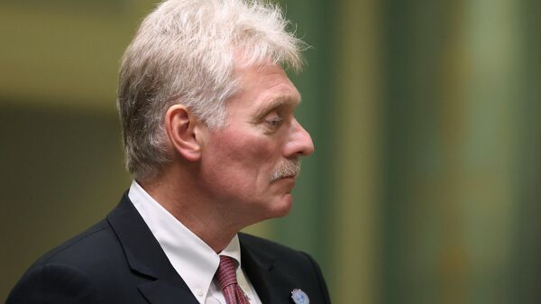 Пресс-секретарь президента РФ Дмитрий Песков на полях саммита Шанхайской организации сотрудничества (ШОС) в Тяньцзине (1 сентября 2025). Китай - Sputnik Армения