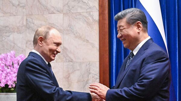 Վլադիմիր Պուտինն ու Սի Ծինփինը - Sputnik Արմենիա