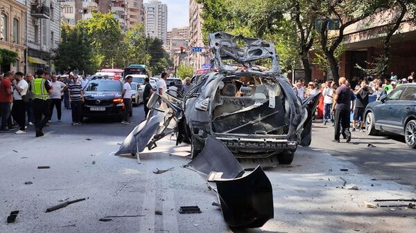 Авария на улице Амирян - Sputnik Արմենիա