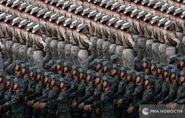 Չինաստանի ժողովրդա-ազատագրական բանակի զինծառայողները - Sputnik Արմենիա