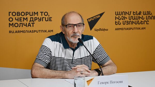 Академик НАН Армении, иностранный член РАН, доктор социологических наук, профессор Геворг Погосян - Sputnik Армения