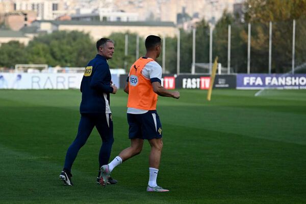 Պորտուգալիայի հավաքականը նախախաղային մարզում է անցկացնում Երևանում - Sputnik Արմենիա