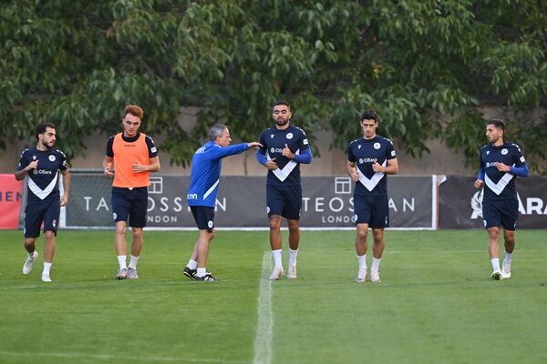 Предматчевая тренировка сборной Армении (5 сентября 2025). Еревaн - Sputnik Армения