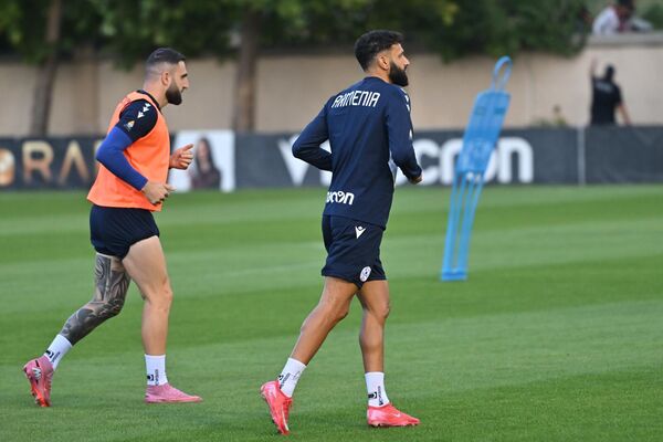 Предматчевая тренировка сборной Армении (5 сентября 2025). Еревaн - Sputnik Армения