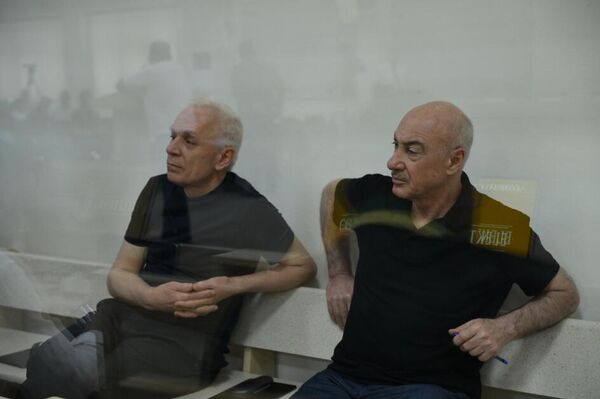 Լևոն Մնացականյանն ու Արկադի Ղուկասյանը - Sputnik Արմենիա