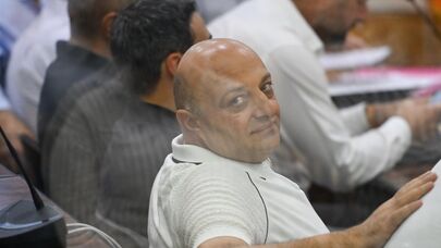 Артур Саркисян на заседании суда по делу Баграта Галстаняна и его сторонников (10 сентября 2025). Еревaн