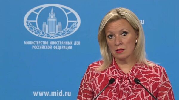 Мария Захарова проводит еженедельный брифинг (12 сентября 2025). Москвa - Sputnik Армения