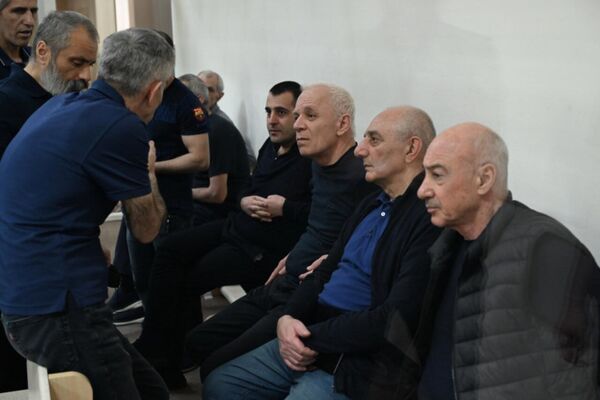 Судебное заседание над армянским военно-политическим руководством Нагорного Карабаха (15 сентября 2025). Баку - Sputnik Армения