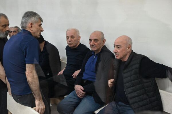 Судебное заседание над армянским военно-политическим руководством Нагорного Карабаха (15 сентября 2025). Баку - Sputnik Армения