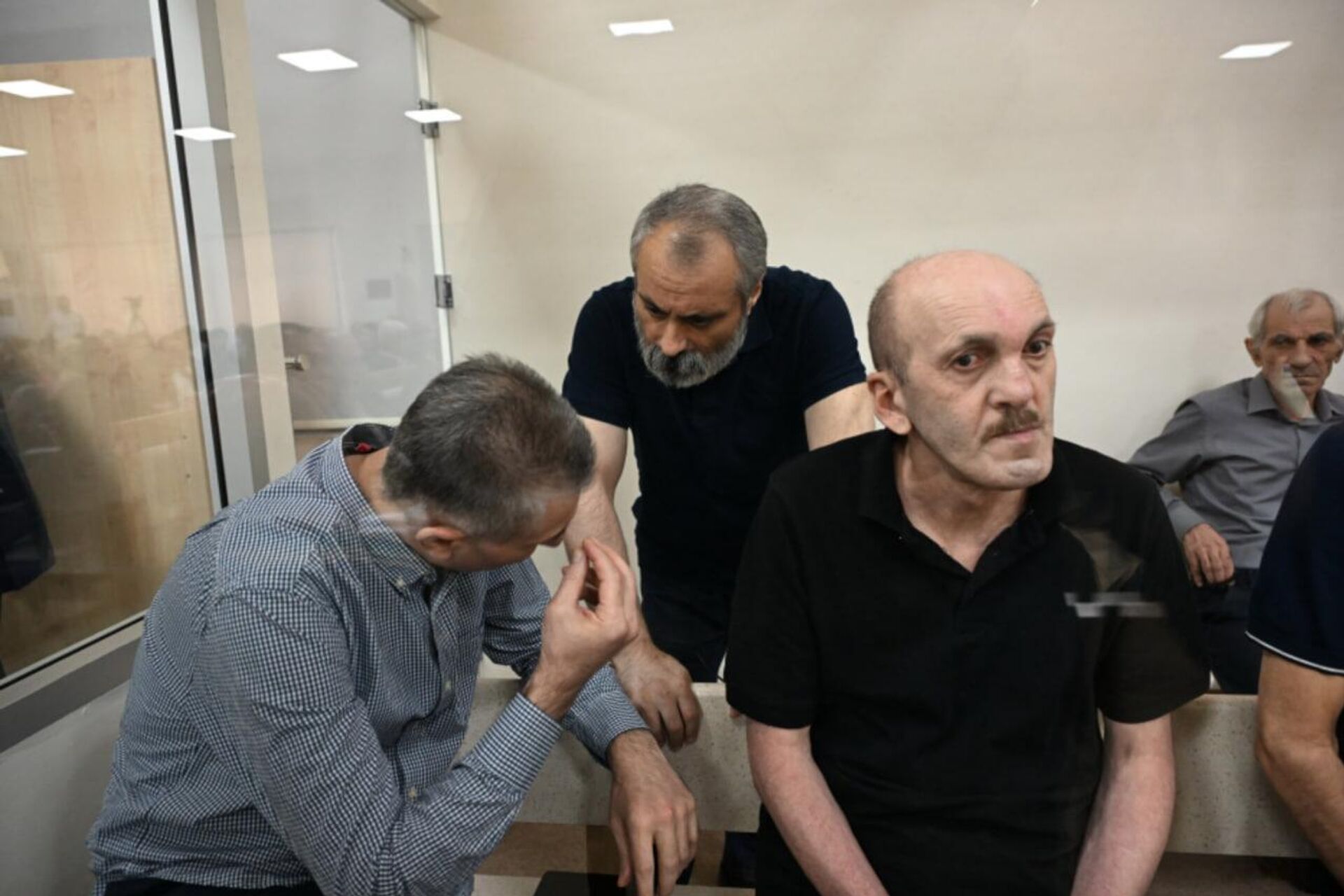 Судебное заседание над армянским военно-политическим руководством Нагорного Карабаха (15 сентября 2025). Баку - Sputnik Արմենիա, 1920, 15.09.2025