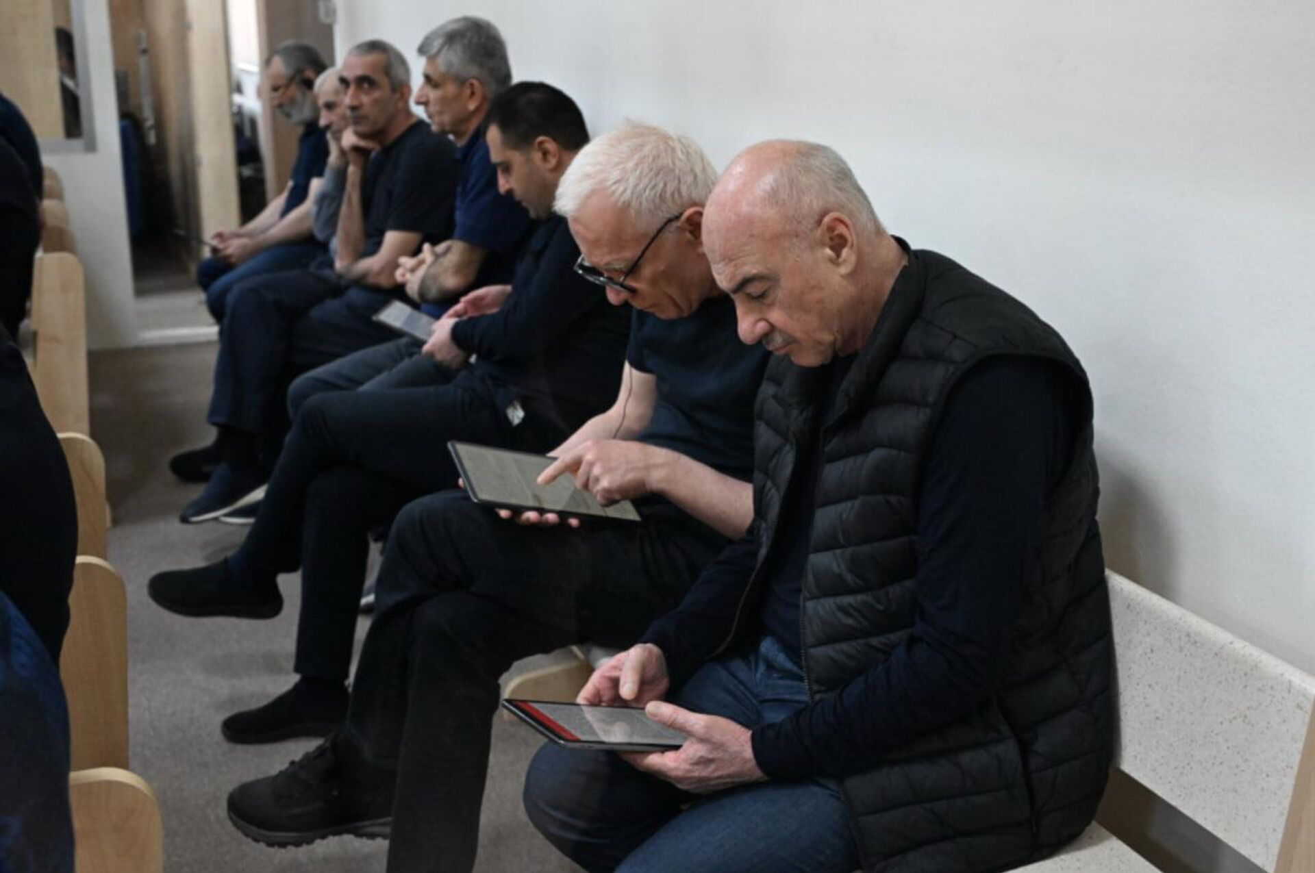 Судебное заседание над армянским военно-политическим руководством Нагорного Карабаха (15 сентября 2025). Баку - Sputnik Արմենիա, 1920, 15.09.2025